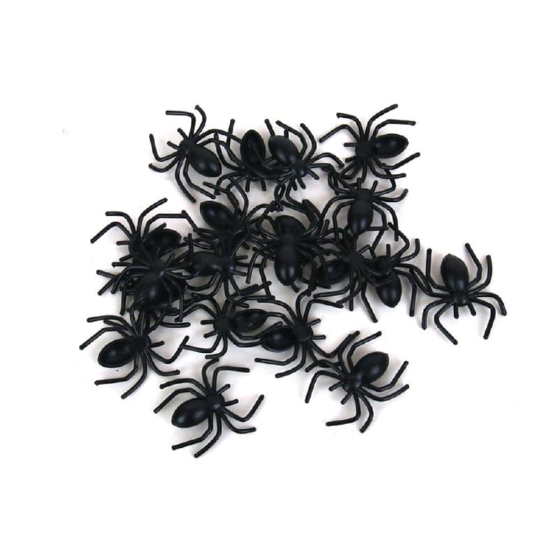 Spiders Black 3cm Pk20