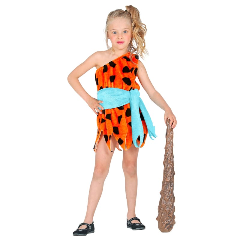 Costume Child Stone Age Fred Girl 5-7