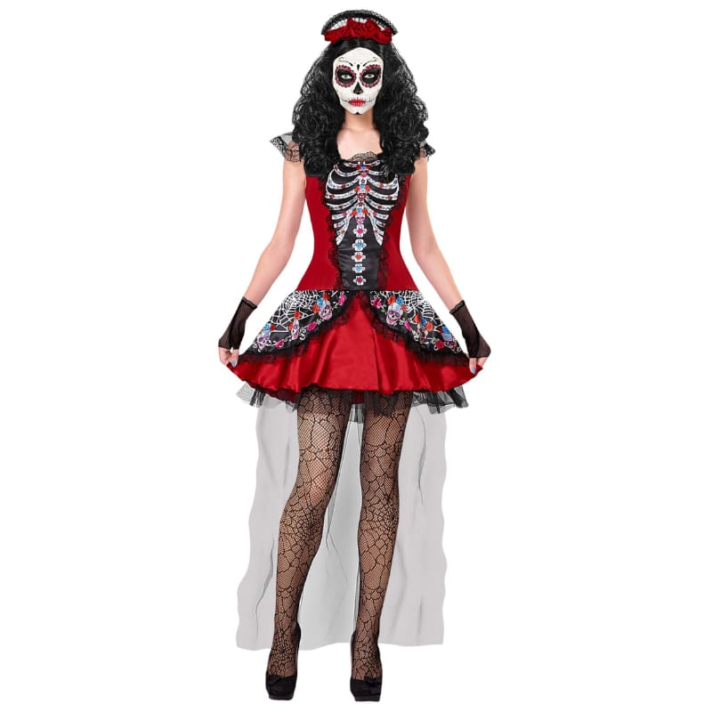 Costume Adult Day of Dead Dress M