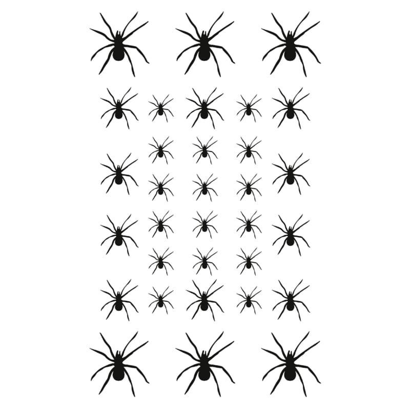 Tattoo Spiders Pk32