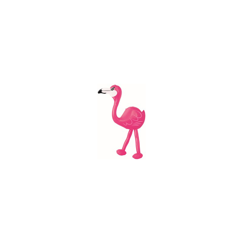Inflatable Flamingo 56cm White Beak