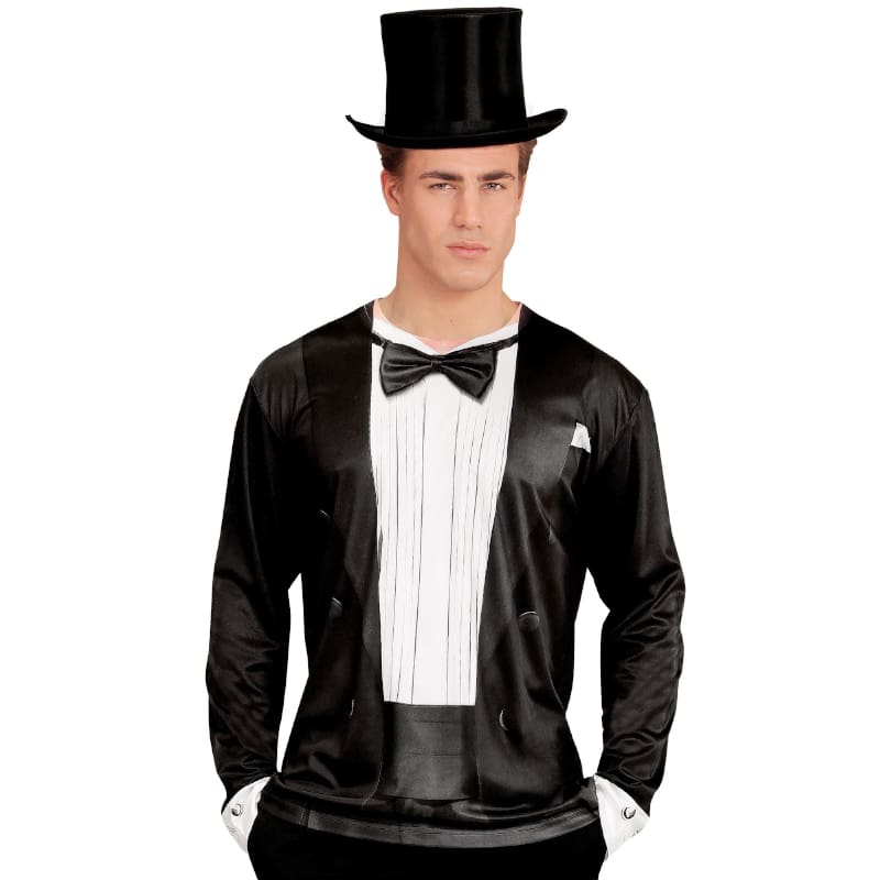 Costume Adult Tuxedo Shirt ML