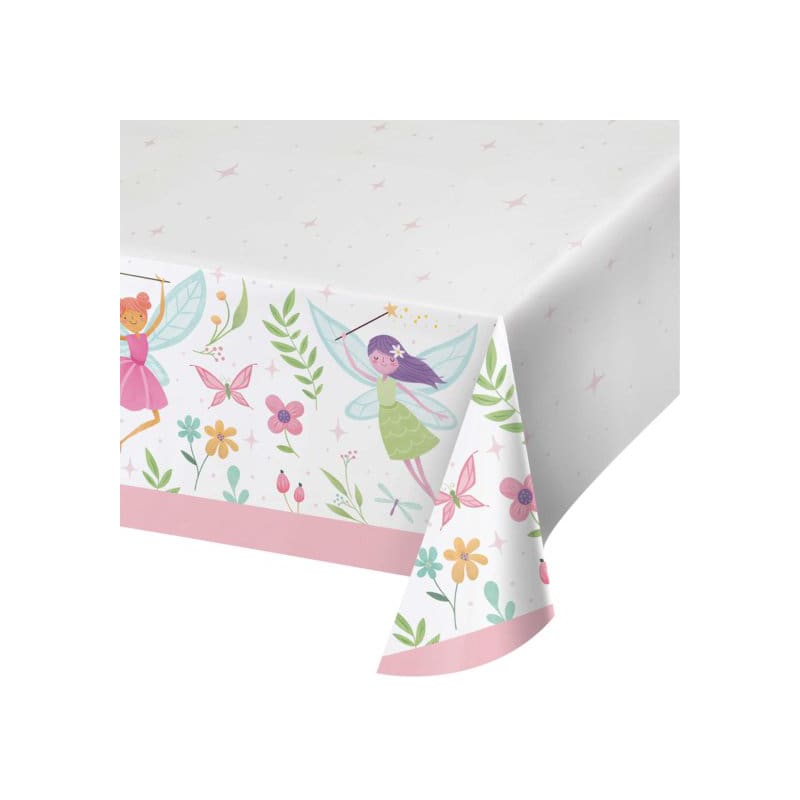 Fairy Forest Tablecloth Rect Plastic