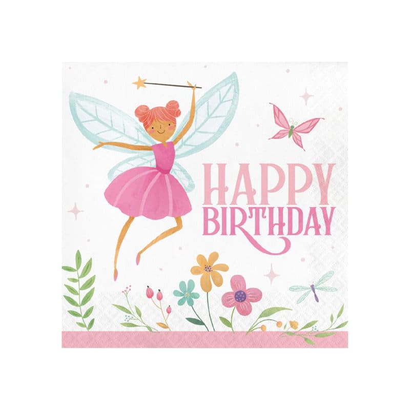 Fairy Forest Lunch Napkins Pk16