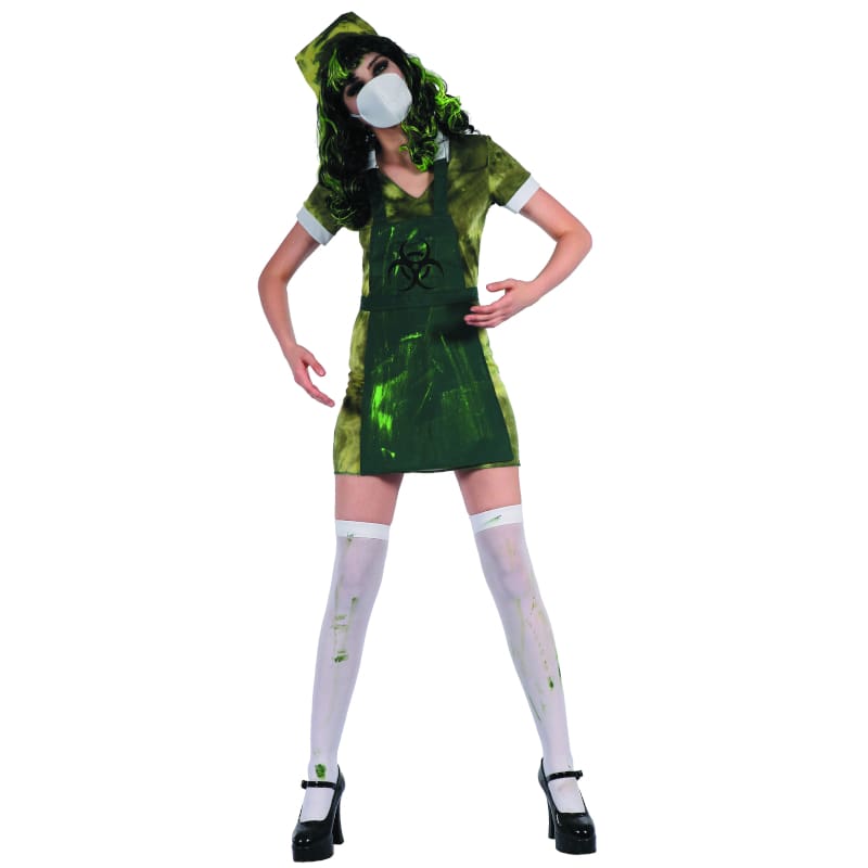 Costume Adult Biohazard Nurse ML DNR