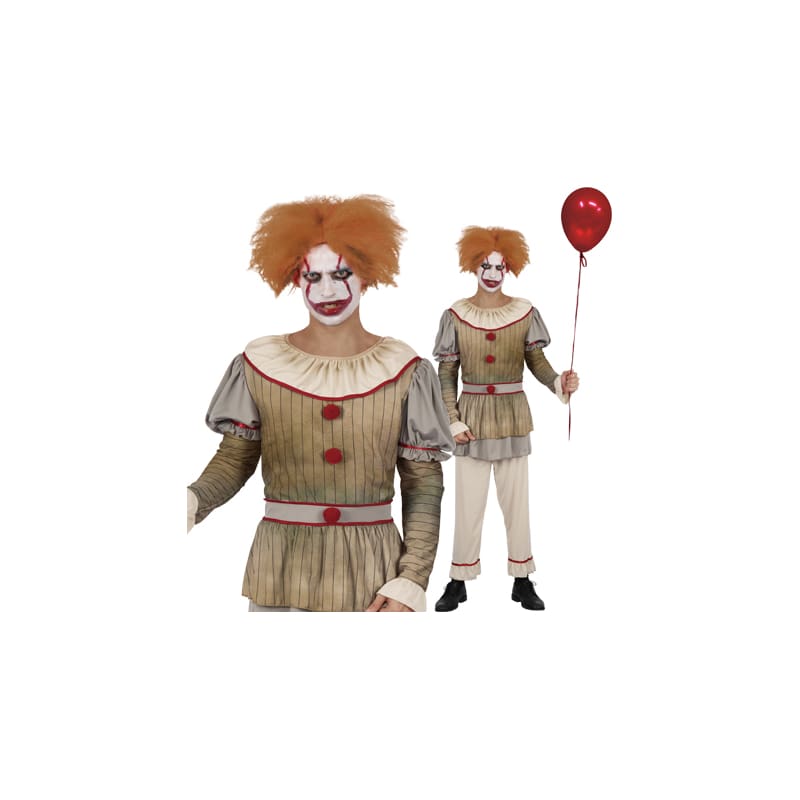 Costume Adult Clown Vintage Male ML DNR