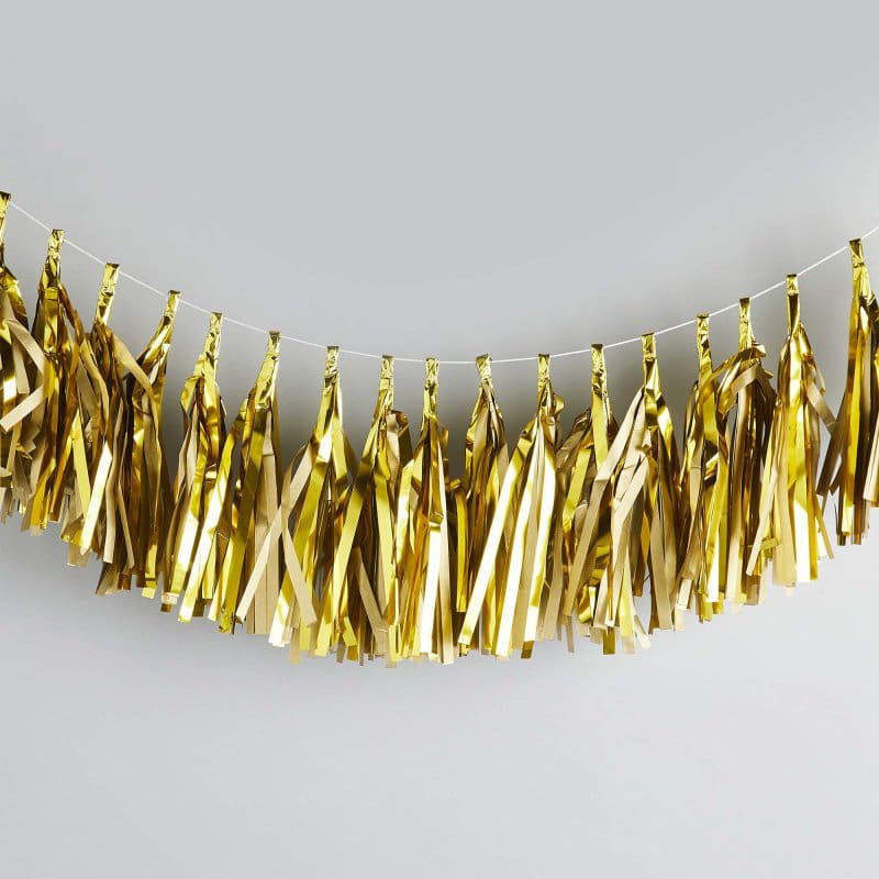 Tassels 30cm Gold 2m DNR
