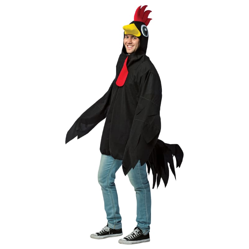 Costume Adult Rooster Black