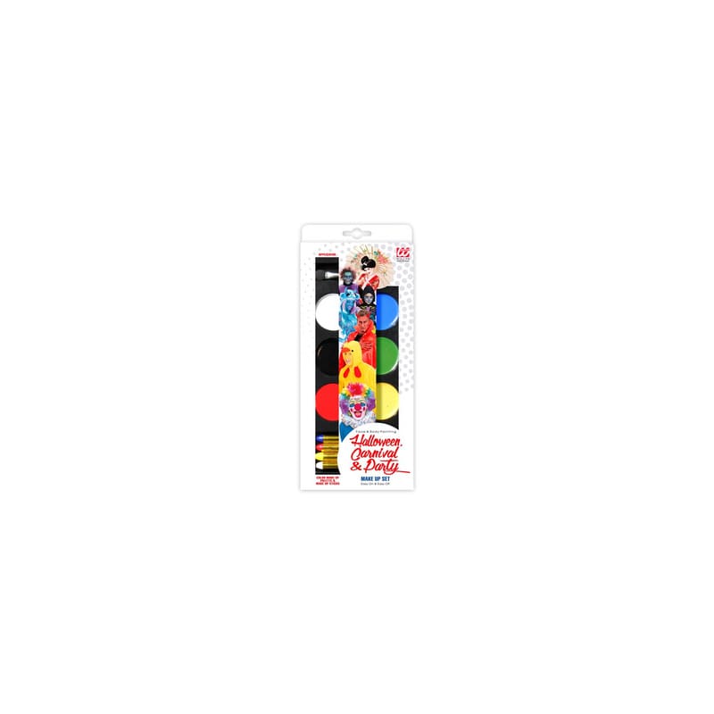 Face Paint Palette Kit 6 Colour 30g