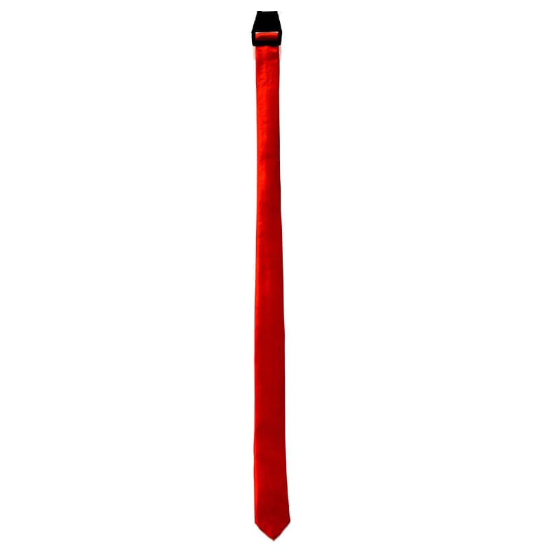 Tie Thin Gangster Red