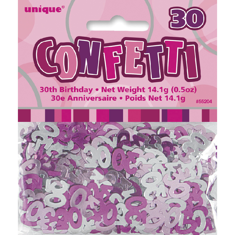 Confetti 30 Pink NLA