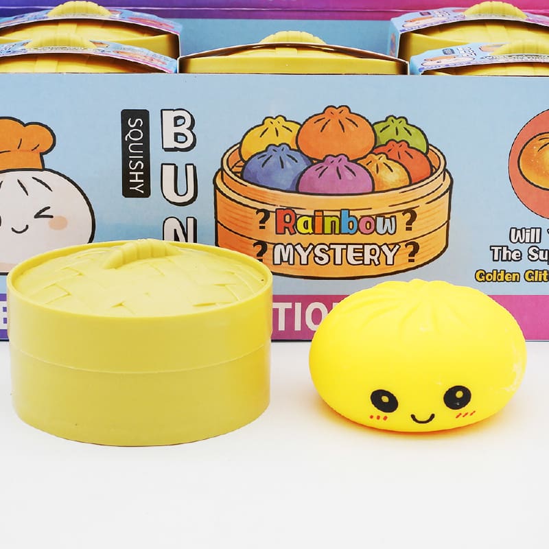 Squishy Dumpling 8.5cm Assorted Colours
