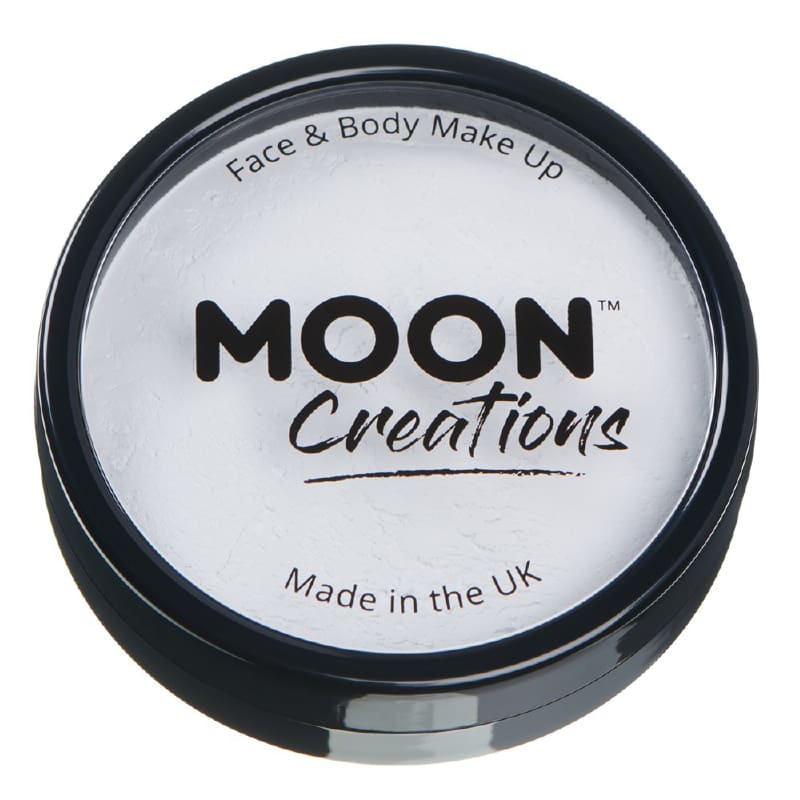Makeup Base Cake Pot White Moon